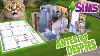 Construyendo sobre Plano Sims 4 ║Reforma, Antes Y Despues ║