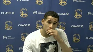 Warriors Juan Toscano Anderson POSTGAME interview after Golden State win over Spurs