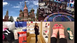 Shopping Vlog /Moscow /бренды * обувь* косметика *парфюмерия* примерки  одежды