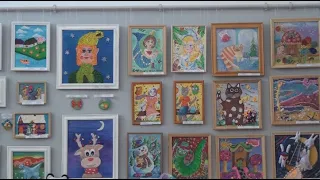 Выставка работ юных художников открылась в Темиртау