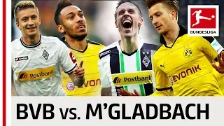 Borussia Dortmund vs. Borussia Mönchengladbach - Top 10 Goals - Reus, Aubameyang & Co.