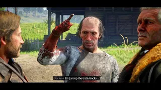 RDR2 - One finger is all Seamus needs