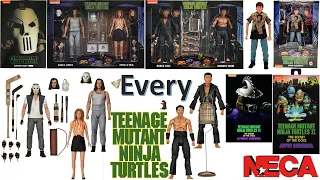 *see newer video* Every NECA TMNT Movie Action Figure Teenage Mutant Ninja Turtles Comparison List