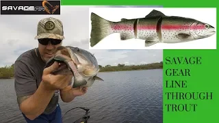 Savage Gear Rainbow Trout Swimbait Bass