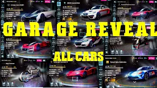 Asphalt 8: Garage Reveal Video (Showcase) After Update 58. {ALL Cars I Own in Game} {By Rampfire}