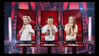 Oliwia Kołbuk, Hania Sitko, Julia Kmiecik - The Voice Kids 6 | BITWY