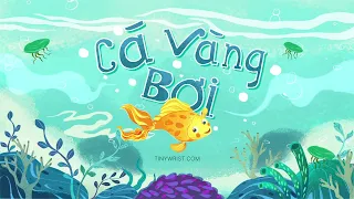 Hai vây xinh xinh Cá vàng bơi Cover Vietnamese Goldfish song with English and Vietnamese subtitles