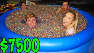 Last to leave ORBEEZ pool wins $7500...