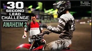 30 second lead CHALLENGE! (Anaheim 2) - Monster Energy Supercross: the Official Videogame