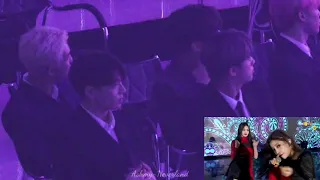 RM, Jungkook, Jin, Jhope (방탄소년단) REACTION TO GIDLE | Señorita + Latata | TMA 2019