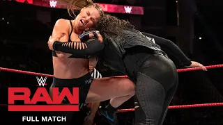 FULL MATCH - Ronda Rousey & Ember Moon vs. Nia Jax & Tamina: Raw, Dec. 3, 2018