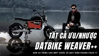 Đánh giá Datbike Weaver++: Xe máy điện hơn 65 triệu và những cân nhắc trước khi mua! |XEHAY.VN|