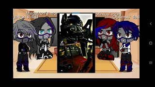 the reaction of Optimus and Megatron's parents to them (idea by Nirimi_Kun)