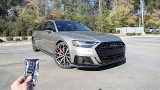 2021 Audi S8 4.0T: Start Up, Exhaust, Test Drive and Review