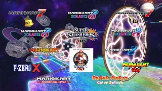 3DS Rainbow Road Ultimate MashUp (Mario Kart7)