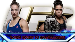 Amanda Nunes Vs Ronda Rousey