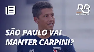 São Paulo mantém Thiago Carpini enquanto não tem substituto definido I Nossa Área