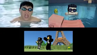 Gangnam Style vs. Minecraft Style vs. Minecraft Style ABMGrupa Reversed.