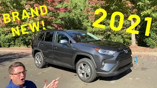 NEW 2021 RAV4 Hybrid XLE Premium Review: Everything You Should Know!