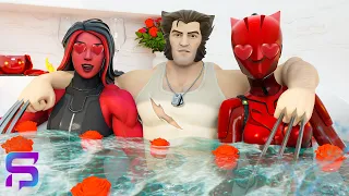 ALL THE GIRLS LOVE WOLVERINE!!! ( Fortnite Short)