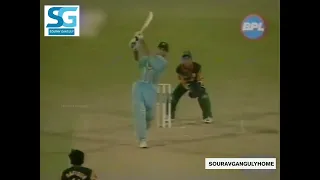 Sourav Ganguly 135 vs BAN | 7 Huge Sixes | Asia Cup, 2000