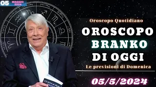 Oroscopo Branko 05 Maggio 2024: Scopri il Tuo Destino Astrologico Oggi