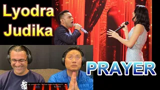 LYODRA X JUDIKA  - The Prayer (Andrea Bocelli, Celine Dion) - Reaction