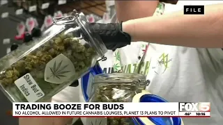 Las Vegas dispensary will give up alcohol license to open pot lounge