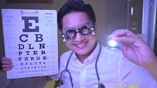 [ASMR] Detailed Eye Exam & Colour Vision Test | Doctor Roleplay👀👨🏻‍⚕️