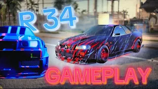 R 34 GAMEPLAY | NFS HEAT | ZERIKSELA KIRILA | NEW R34 #nfsheat #nfsmeme #nfsmostwanted