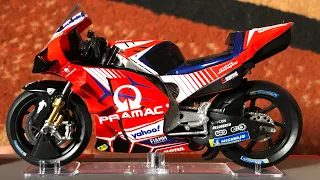 Unboxing Diecast MotoGP Ducati Jorge Martin 2021 (1:18 Altaya ) HD