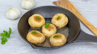 🥕 Gebratene Champignons mit Knoblauch