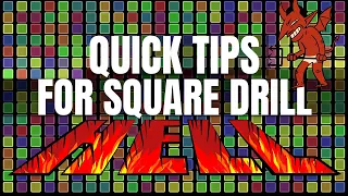 Diamond Painting Square Drill Tips | A few Things That Helped Me Out