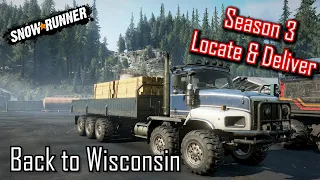 SnowRunner - Back to Wisconsin - Season 3 Locate & Deliver