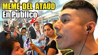 lo mejor (MEME DEL ATAUD, Bad bunny,solteroski,tusa, tiktok)/ Parodia CANTO en PÚBLICO