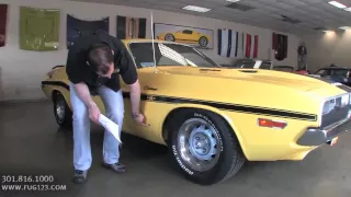 640hp! 528cid 1970 Hemi Dodge Challenger R/T for sale with test drive, walk through video