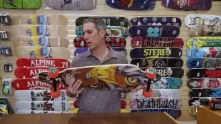 Landyachtz 2016 Battle Axe Bamboo 35" longboard Preview