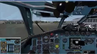 FSX | Ту 154м | Tu 154M | Полет по НВУ | NVU flight | UHHH - UHPP