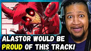 Reacting to Daddyphatsnaps - HAZBIN HOTEL (ALASTOR RAP SONG)