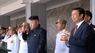 North Korean Military on Bee Gees - Stayin Alive