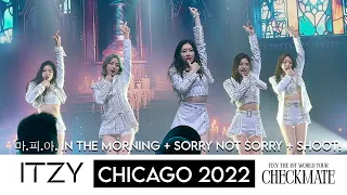 ITZY Live in Chicago 20221107 4K60 [마.피.아. In the morning + Sorry Not Sorry + SHOOT!]