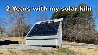 2 Years with a Solar Kiln