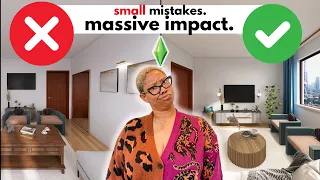 Let's finally put these interior design mistakes to rest. | SIMS IRL Episode 1