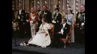 Beëdiging en inhuldiging Koningin Beatrix in de Nieuwe Kerk (1980)