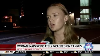 Woman grabbed, inappropriately touched at UCF