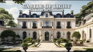 CASTLE OF LIGHT(Château de Lumière), LUXURIOUS FRENCH PALATIAL MANSION | INTERIOR DESIGN CONCEPT