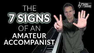 The 7 Signs of an Amateur Accompanist 🎹