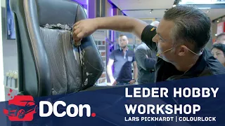 Leder Reinigung Workshop | Lars Pickhardt Colourlock | DCon.