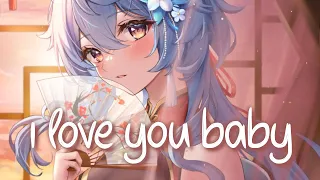 1 HOUR 「Nightcore」 ily (i love you baby) - Surf Mesa ♡ (Lyrics)