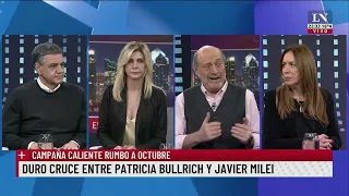 Duro cruce entre Patricia Bullrich y Javier Milei: la tildó nuevamente de "montonera y terrorista"